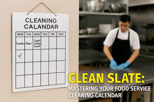 Clean Slate: Mastering Your Food Service Cleaning Calendar