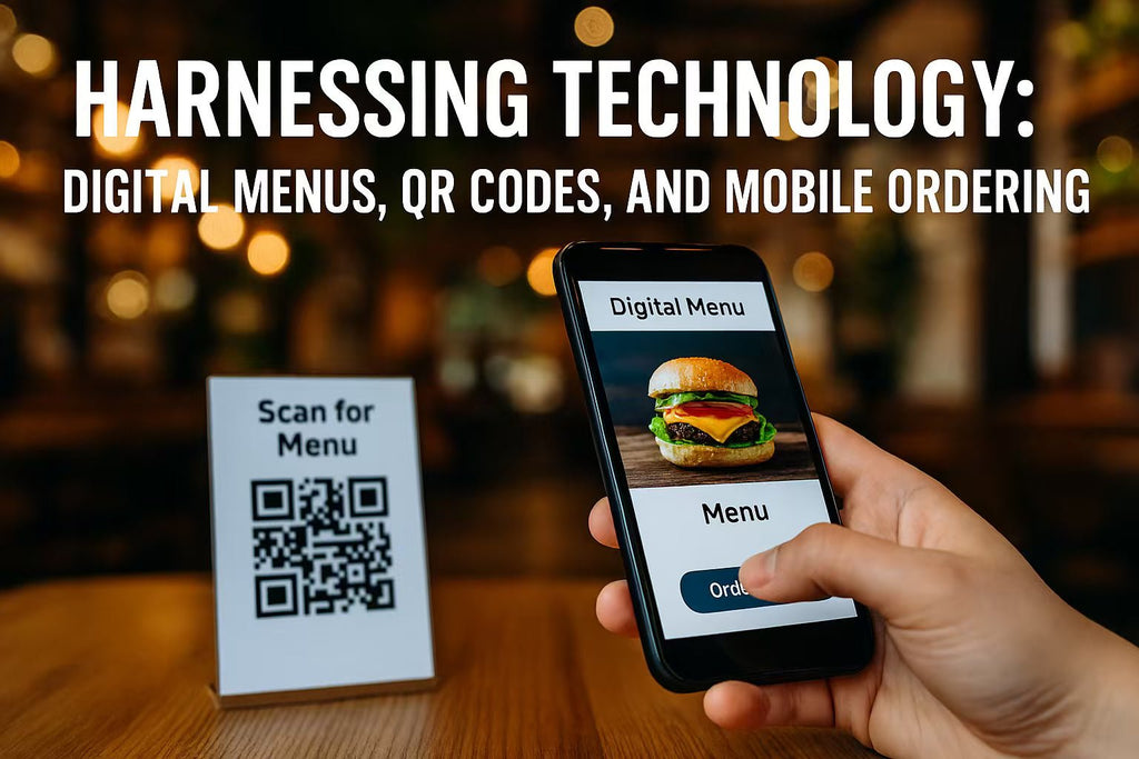 Harnessing Technology: How Digital Menus, QR Codes, and Mobile Ordering Are Revolutionizing Food Service
