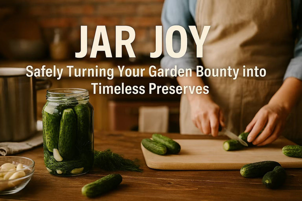 Jar Joy: Safely Turning Your Garden Bounty into Timeless Preserves