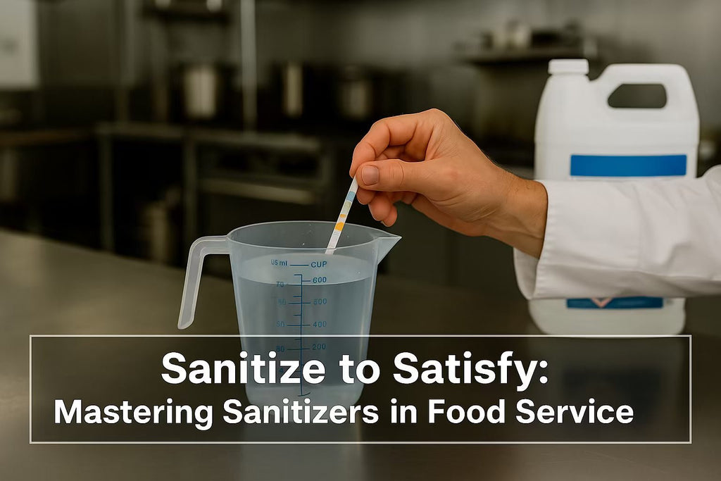 Sanitize to Satisfy: Mastering Sanitizers in Food Service