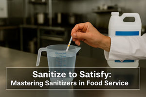 Sanitize to Satisfy: Mastering Sanitizers in Food Service