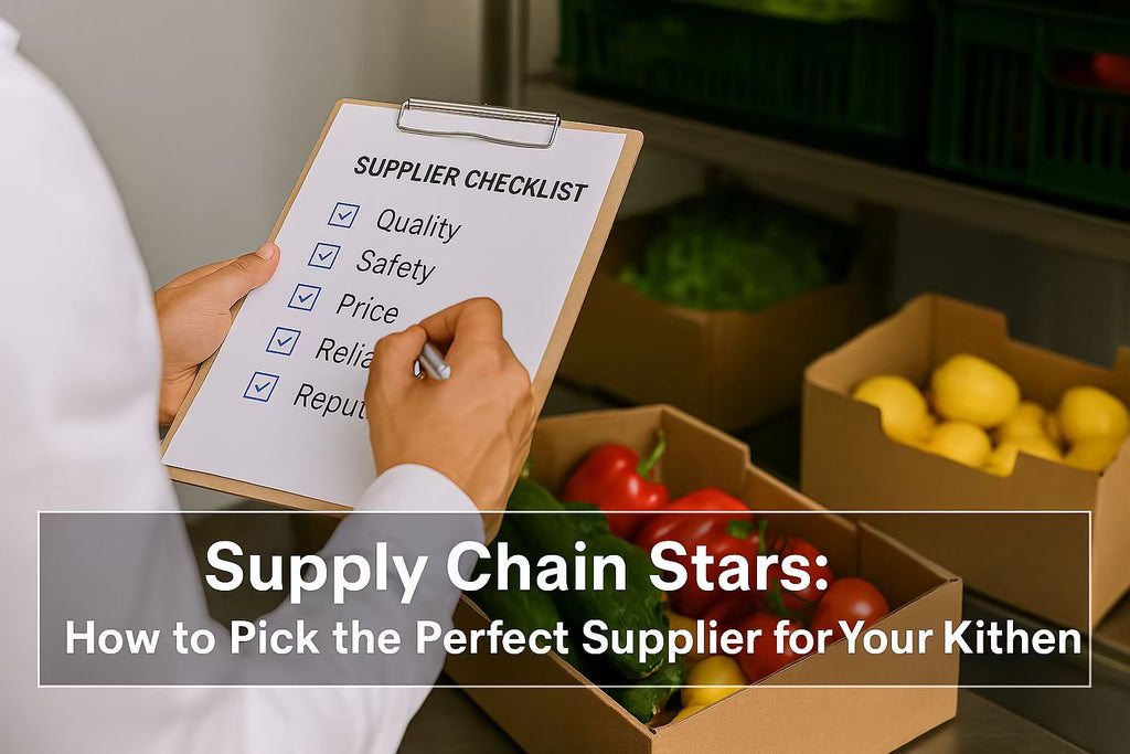 Supply Chain Stars: How to Pick the Perfect Supplier for Your Kitchen