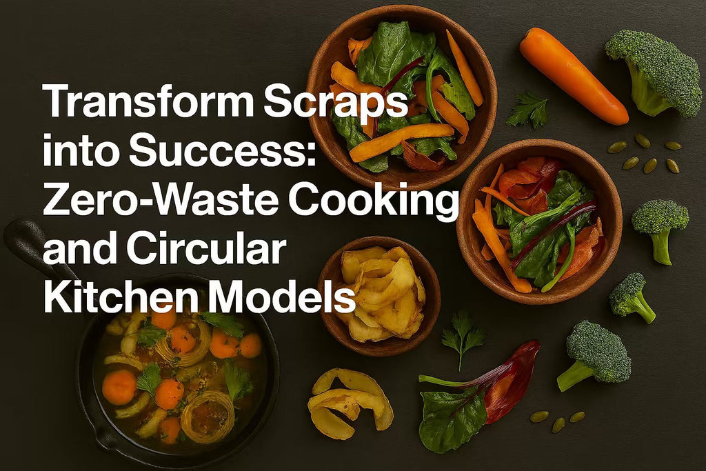 Transform Scraps into Success: Zero-Waste Cooking and Circular Kitchen Models in Foodservice