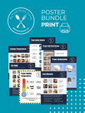 Food Safety Poster Series – Complete Compliance Set (Print Edition) - My Food Service License